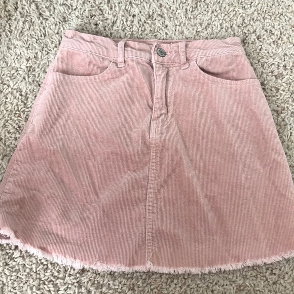 Brandy Melville Dresses & Skirts - Brandy Melville Pink Corduroy Skirt Brandy Melville Dresses & Skirts - Brandy Melville Pink Corduroy Skirt